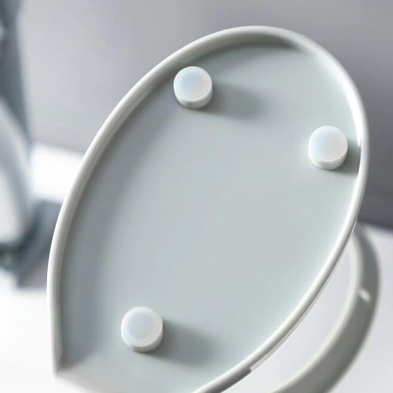 Delicate Leaf-Shaped Soap Dish/Holder With Drain